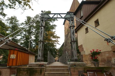 Charming Bridge in Historical Setting