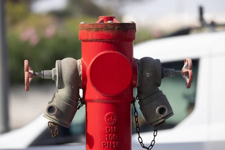 Red Fire Hydrant