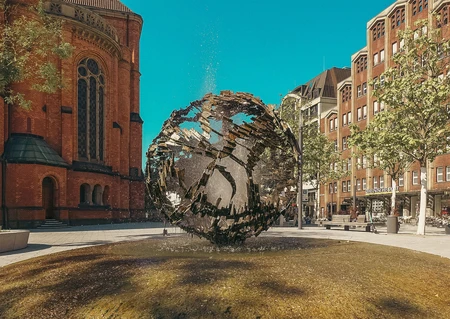 Sculpture in City Square