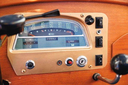 Vintage Car Dashboard