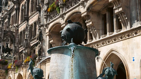 Historic European Fountain