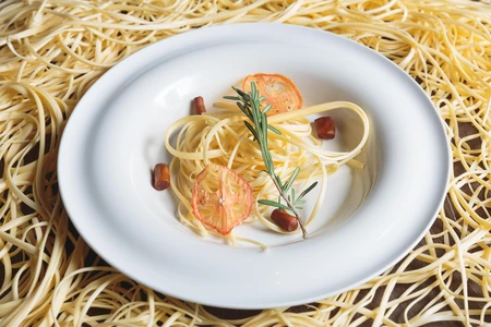 Minimalist Pasta Dish
