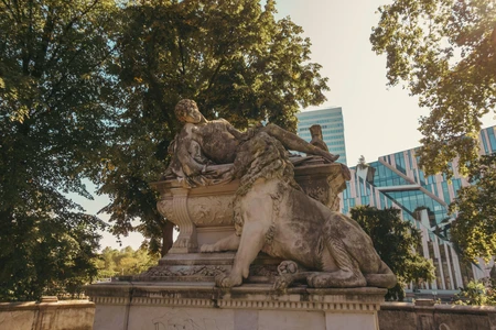 Sculpture in Urban Park