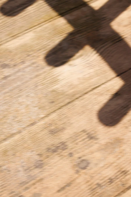 Shadow on Wooden Surface