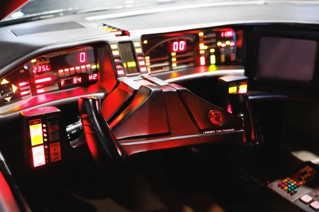 Futuristic Car Dashboard