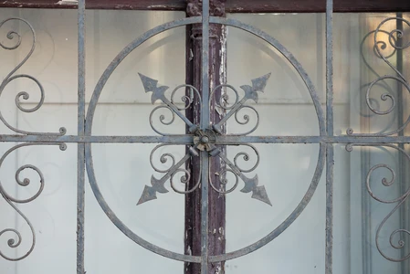 Ornate Metal Grille
