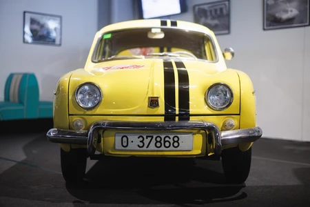 Vintage Yellow Car
