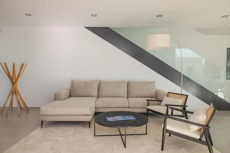 Modern Minimalist Living Room