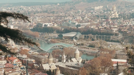 Panoramic View of a Cityscape