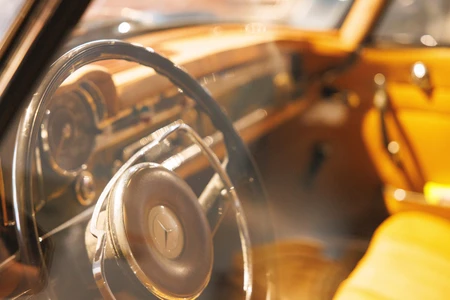 Vintage Car Interior