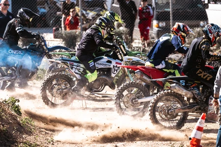 Motocross Racing Action