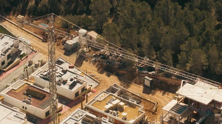 Construction Site Aerial View