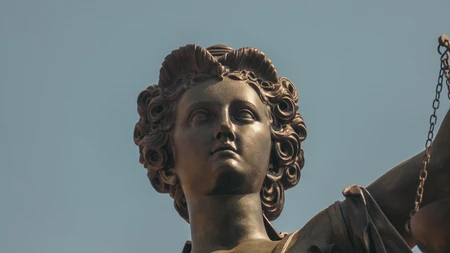Statue Against the Sky