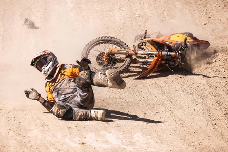 Dirt Bike Crash
