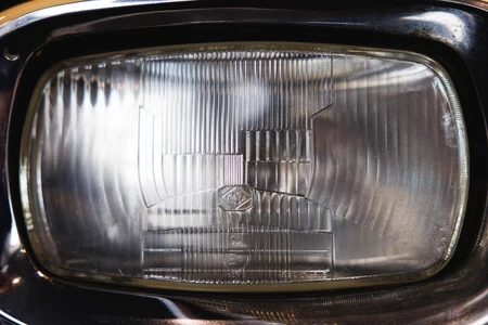 Close-up of a Car Headlight