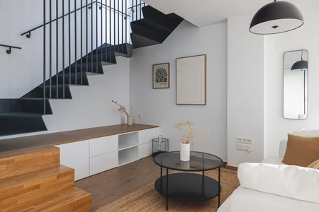 Modern Interior with Staircase