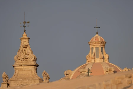Architectural Details Against the Sky