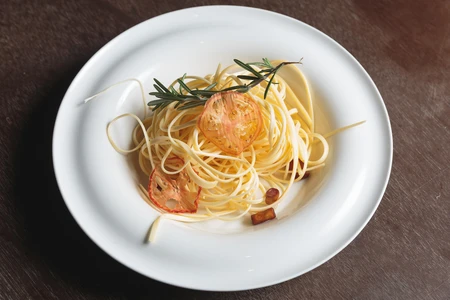 Gourmet Spaghetti Dish