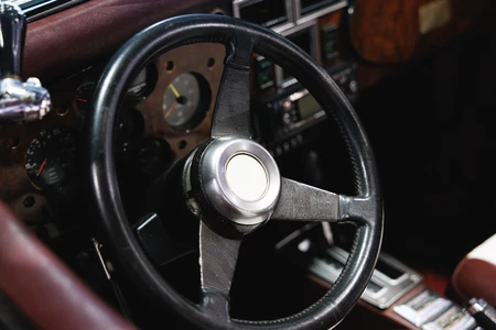 Vintage Car Dashboard