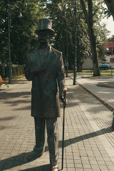 Statue in a Park