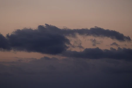 Serene Evening Sky