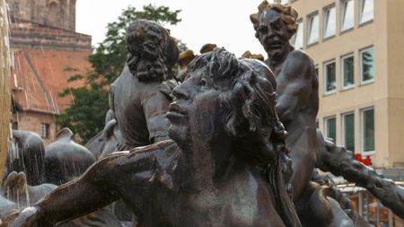 Historic Fountain Sculpture