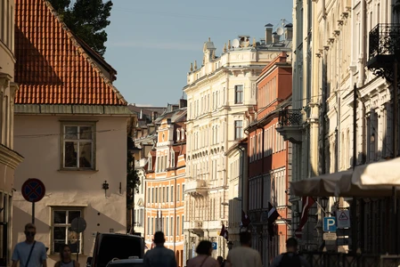 Charming European Street