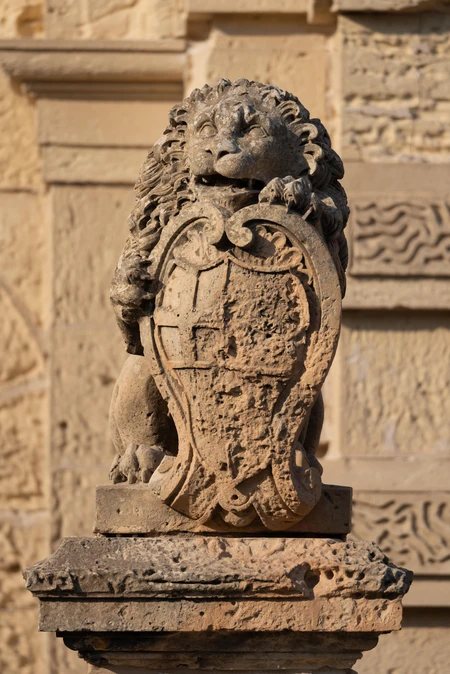 Stone Lion Statue