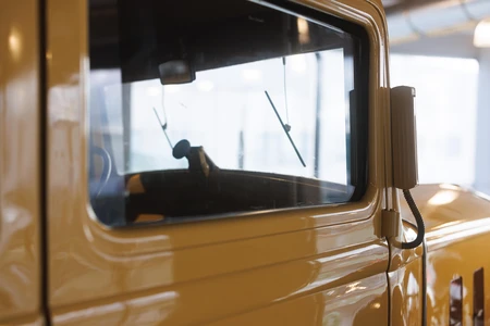 Vintage Vehicle Interior View