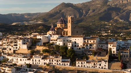 Scenic Mediterranean Town
