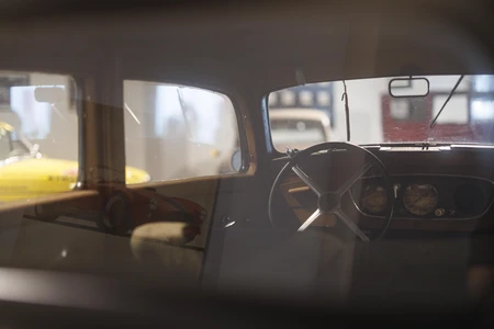 Vintage Car Interior