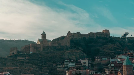 Historic Fortress on a Hill