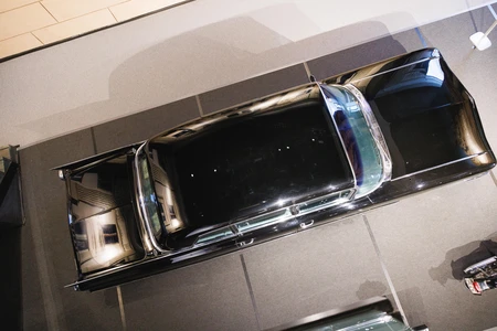 Classic Car Top View