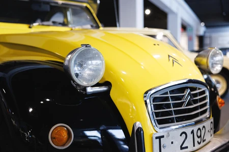 Vintage Yellow Car