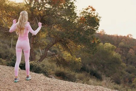 Outdoor Fitness Scene