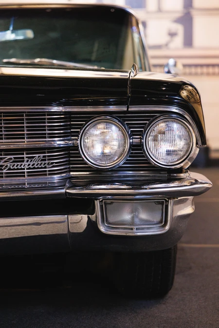 Classic Car Front View