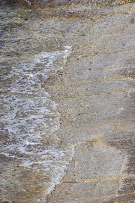 Wave on Stone Steps