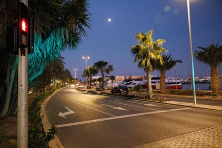 Evening Marina Drive