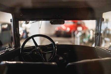 Vintage Car Interior