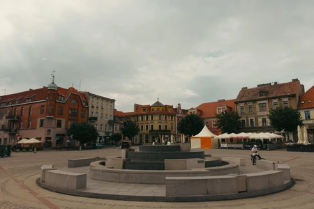 Charming Urban Square