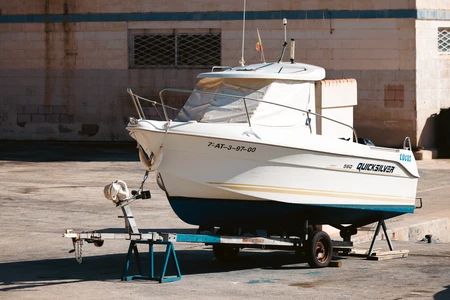 Boat in Dry Dock