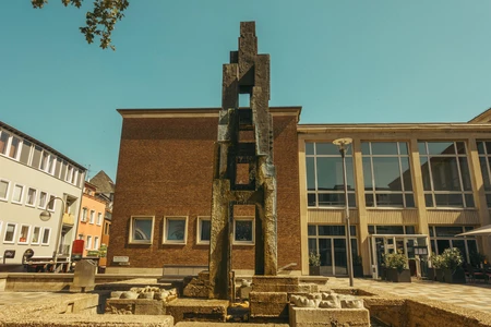 Modern Architectural Fountain