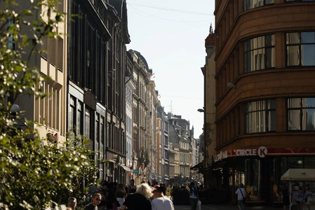 Busy Urban Street
