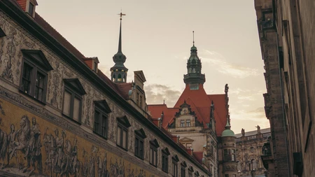 Historic Architecture at Dusk
