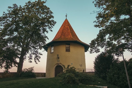 Historic Tower in a Park Setting