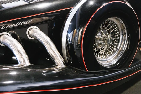 Vintage Excalibur Car Detail