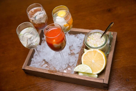 Gourmet Seafood Presentation