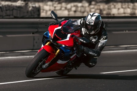 High-Speed Motorcycle Racing