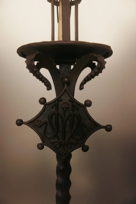 Ornate Metal Candle Holder