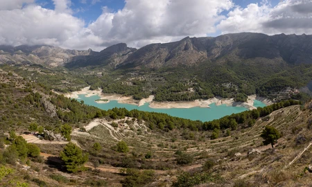 Scenic Mountain Reservoir